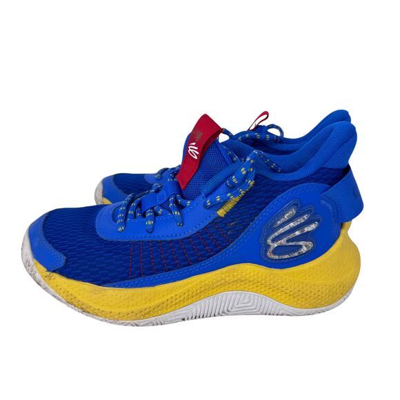 Under Armour Kids Sneakers - Blue and Yellow - Picture 2 of 14